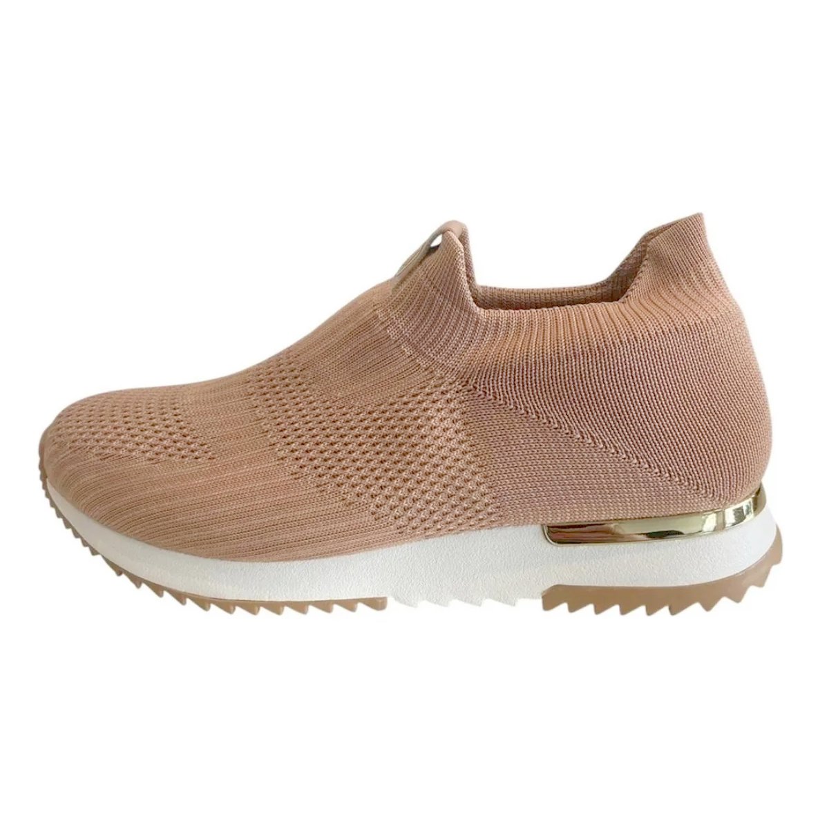 Tenis Feminino Modare Ultraconforto Leve e Estiloso Nude 4