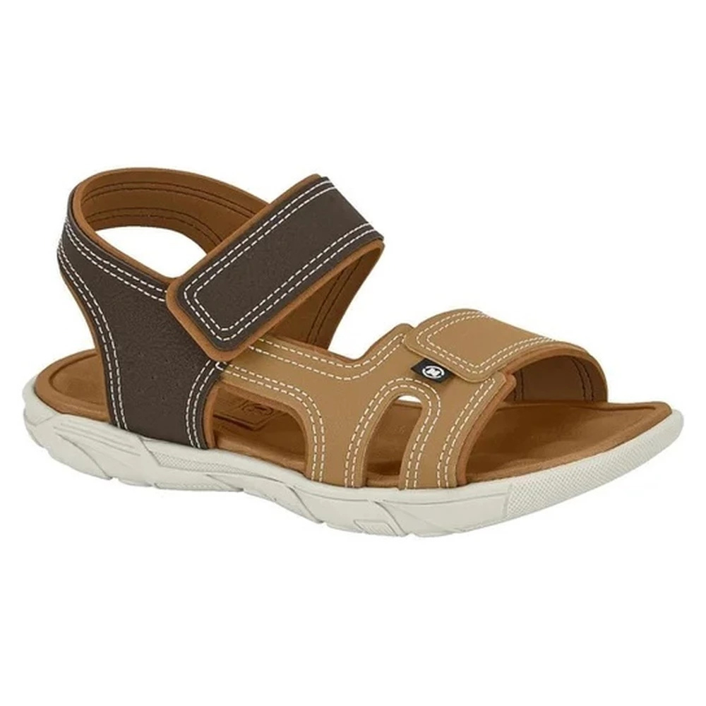 Sandalia Molekinho Cafe Caramelo Conforto e Estilo Café/Caramelo 1