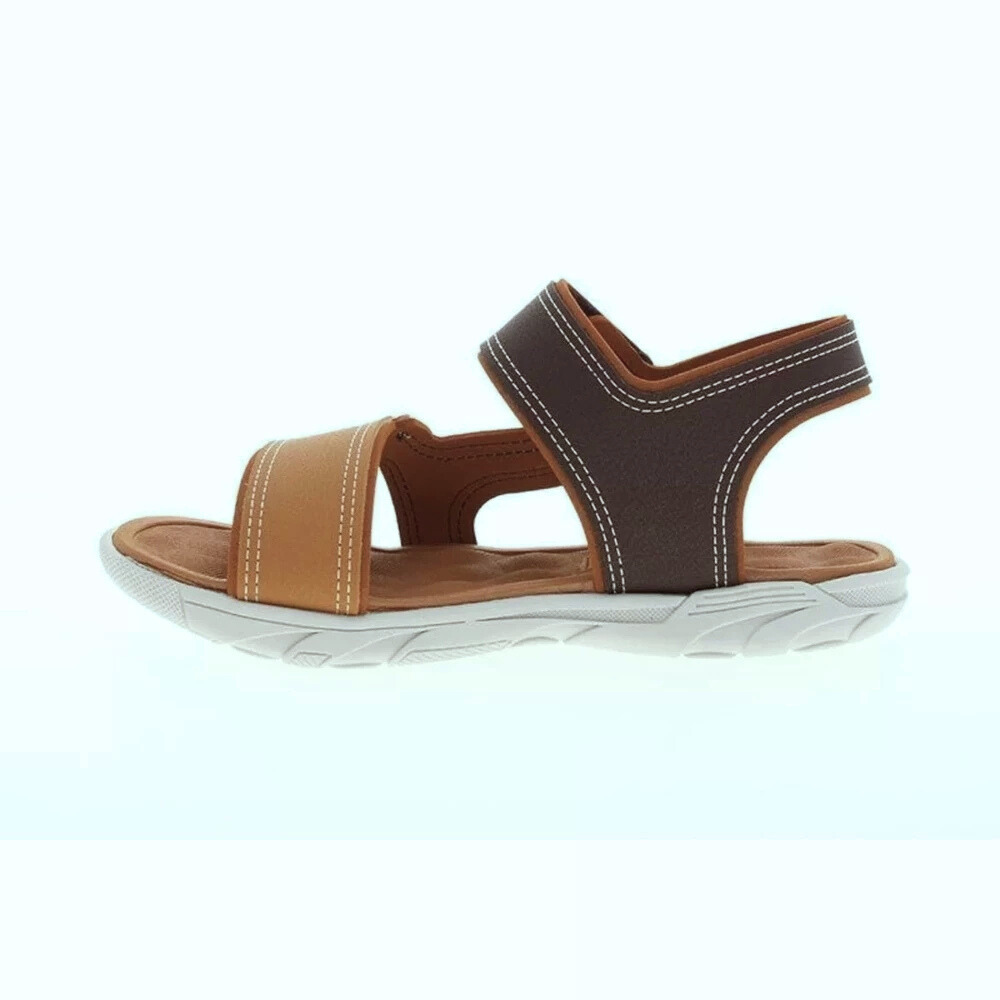 Sandalia Molekinho Cafe Caramelo Conforto e Estilo Café/Caramelo 2