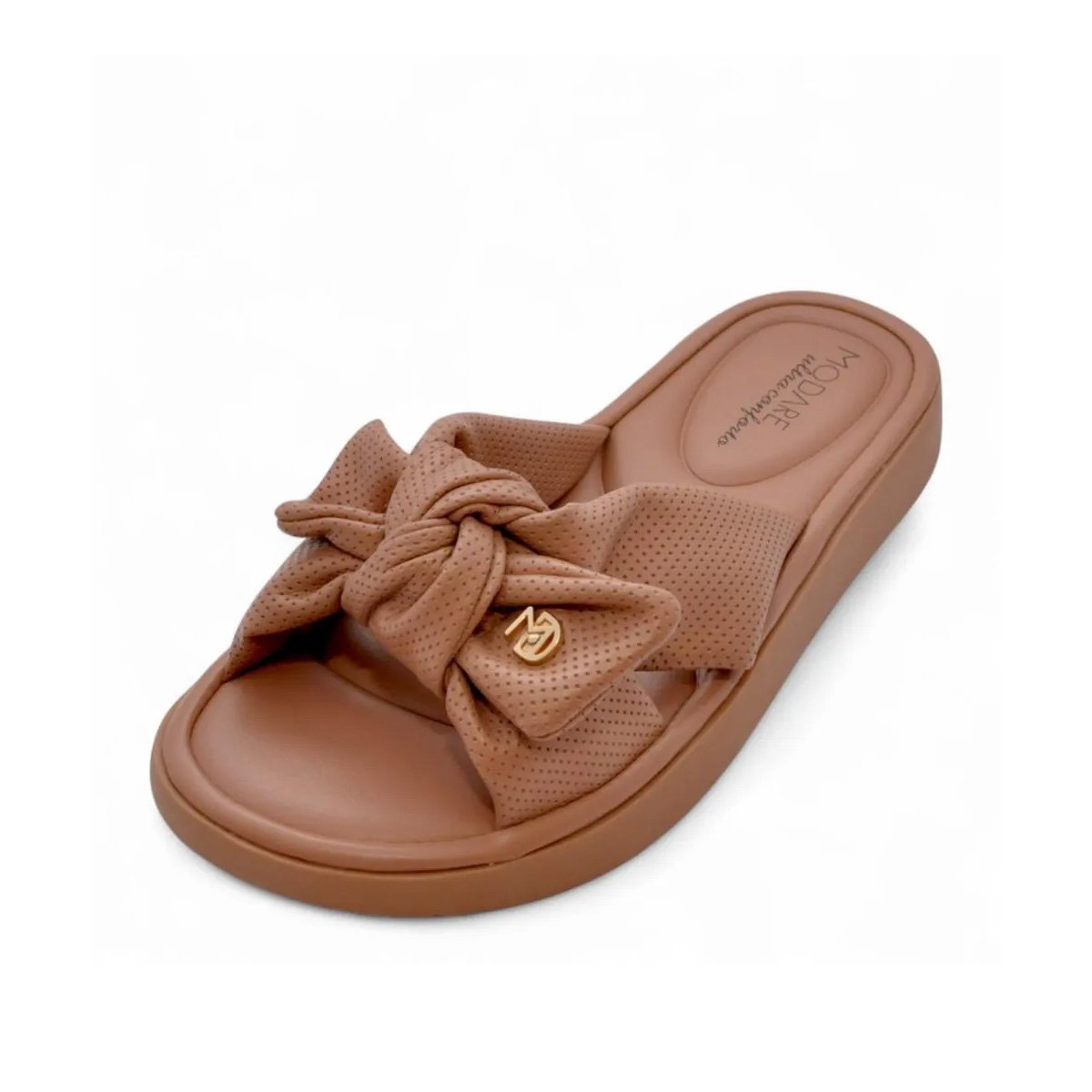 Tamanco Modare Nude Casual Feminino Confortavel e Leve Bege 6