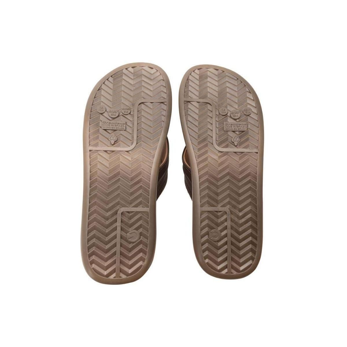 Chinelo Cartago Malta IV Masculino De Dedo Cinza Azul Marrom Marrom/Amarelo 5