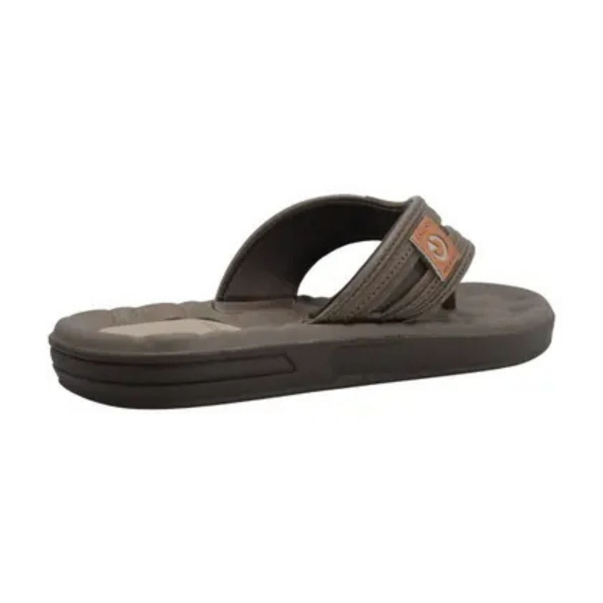 Chinelo Cartago Masculino Marrom Bege Leve e Resistente Marrom/Bege 5