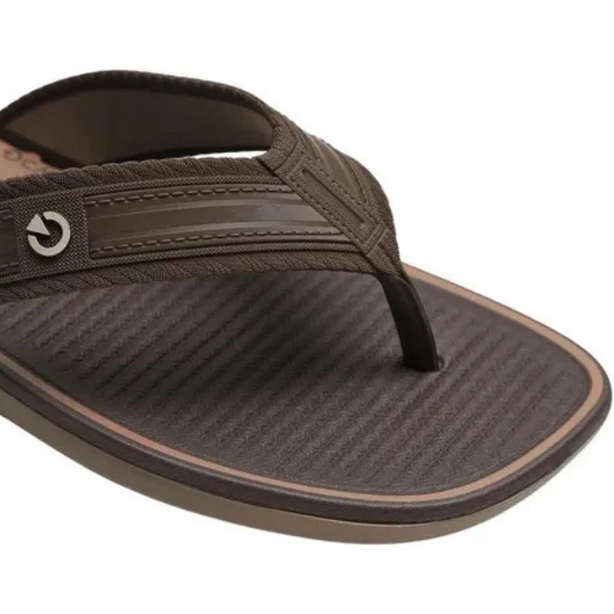 Chinelo Cartago Mali XV Masculino Bege Marrom 12509 Bege/Marrom 3