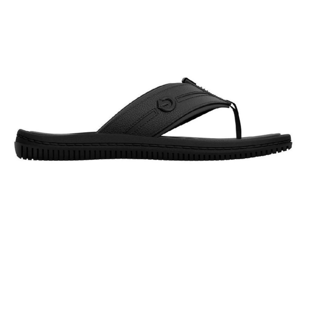 Chinelo Cartago Fuji Masculino Preto Cinza Conforto Diario Preto/Cinza 4