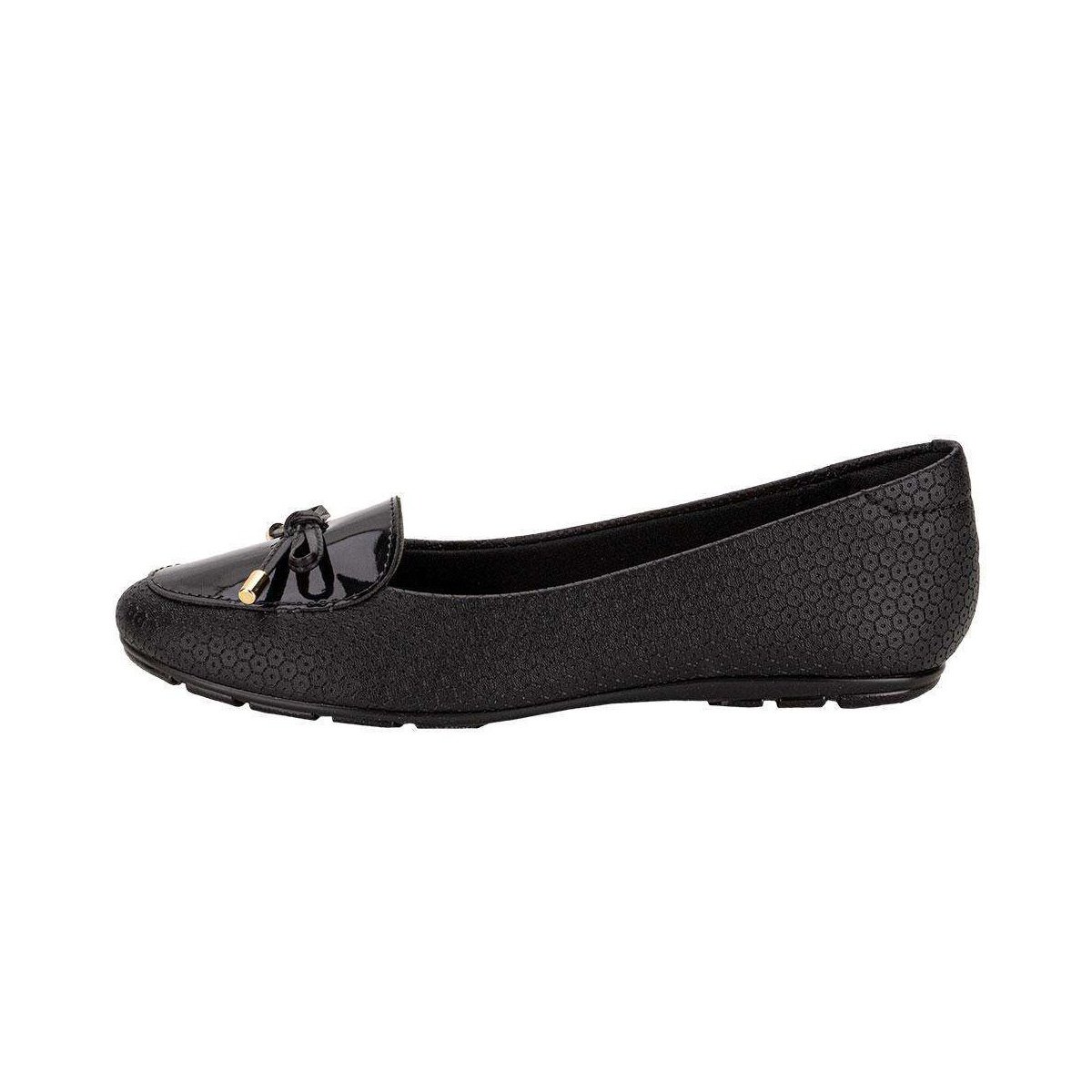 Sapatilha Feminina Moleca Preta Elegante Versatil 5800105 Preto 3
