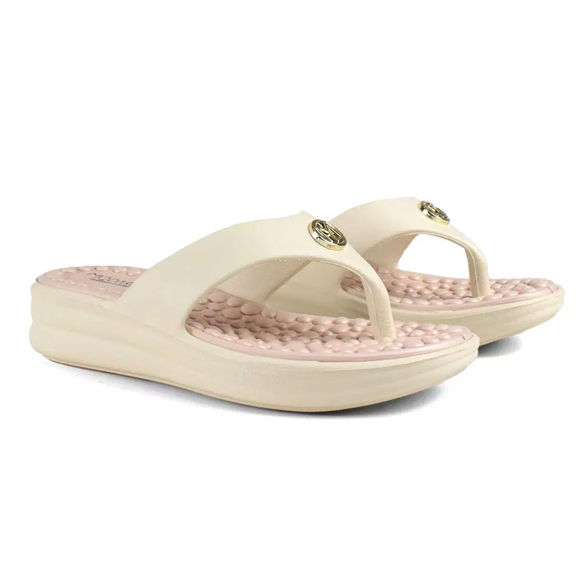 Tamanco Modare Feminino Creme Conforto para o Dia a Dia Creme 3