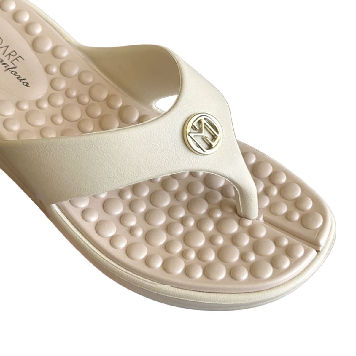 Tamanco Modare Feminino Creme Conforto para o Dia a Dia Creme 5