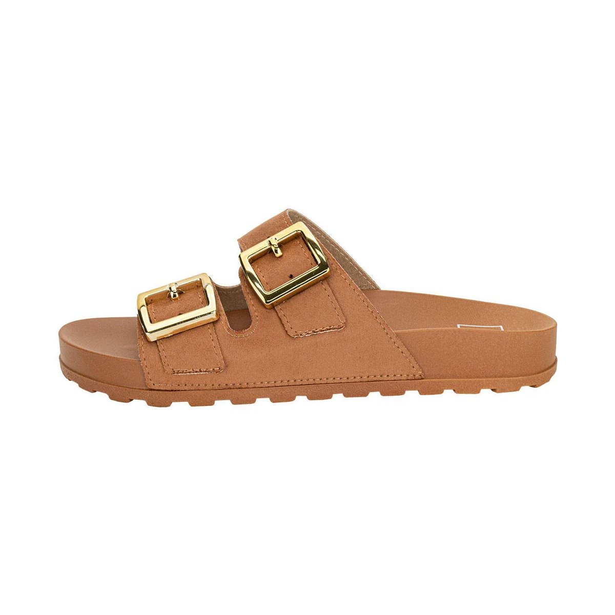 Tamanco Moleca Feminino Flex Estiloso Camel Leve Sofisticado Camel 3