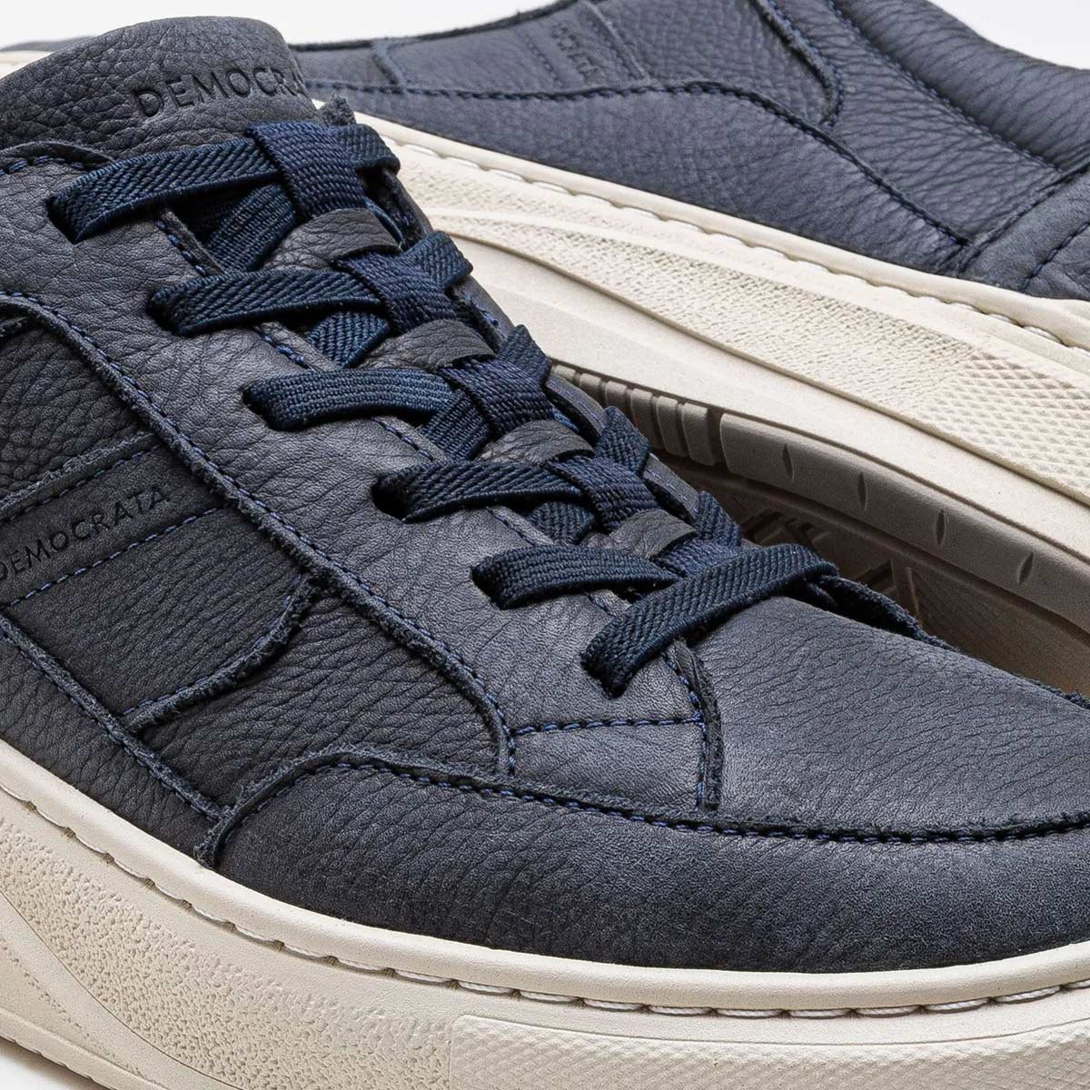 Sapatenis Democrata Masculino Cor Marinho Elegante Casual Azul Marinho 4