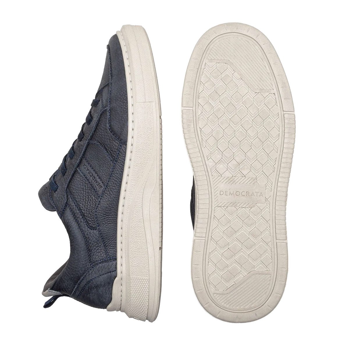 Sapatenis Democrata Masculino Cor Marinho Elegante Casual Azul Marinho 5