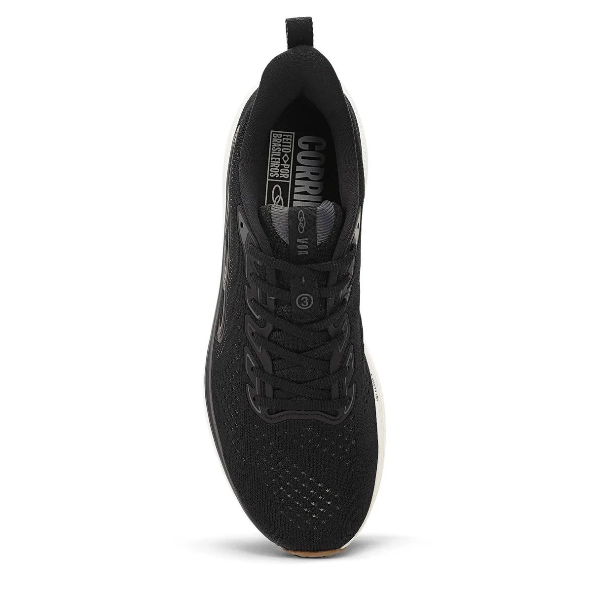 Olympikus Voa 3 Tenis Corrida - Leve e Confortavel Preto/Chumbo 2