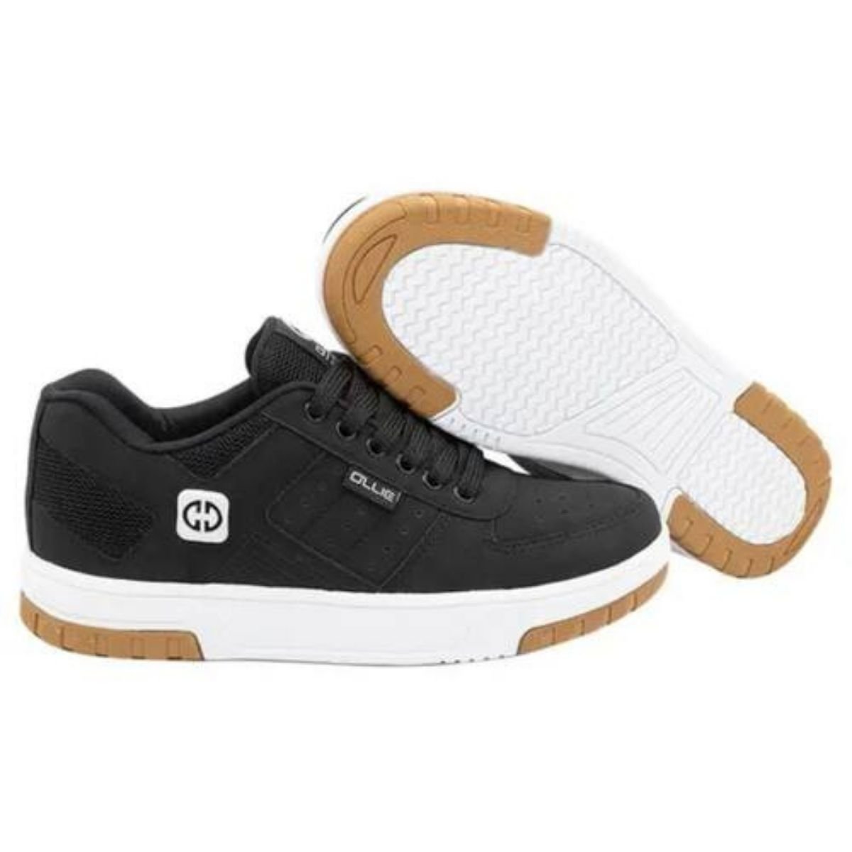 Tenis Ollie Eternity 2 Infantil Moderno Masculino Preto  Preto 2