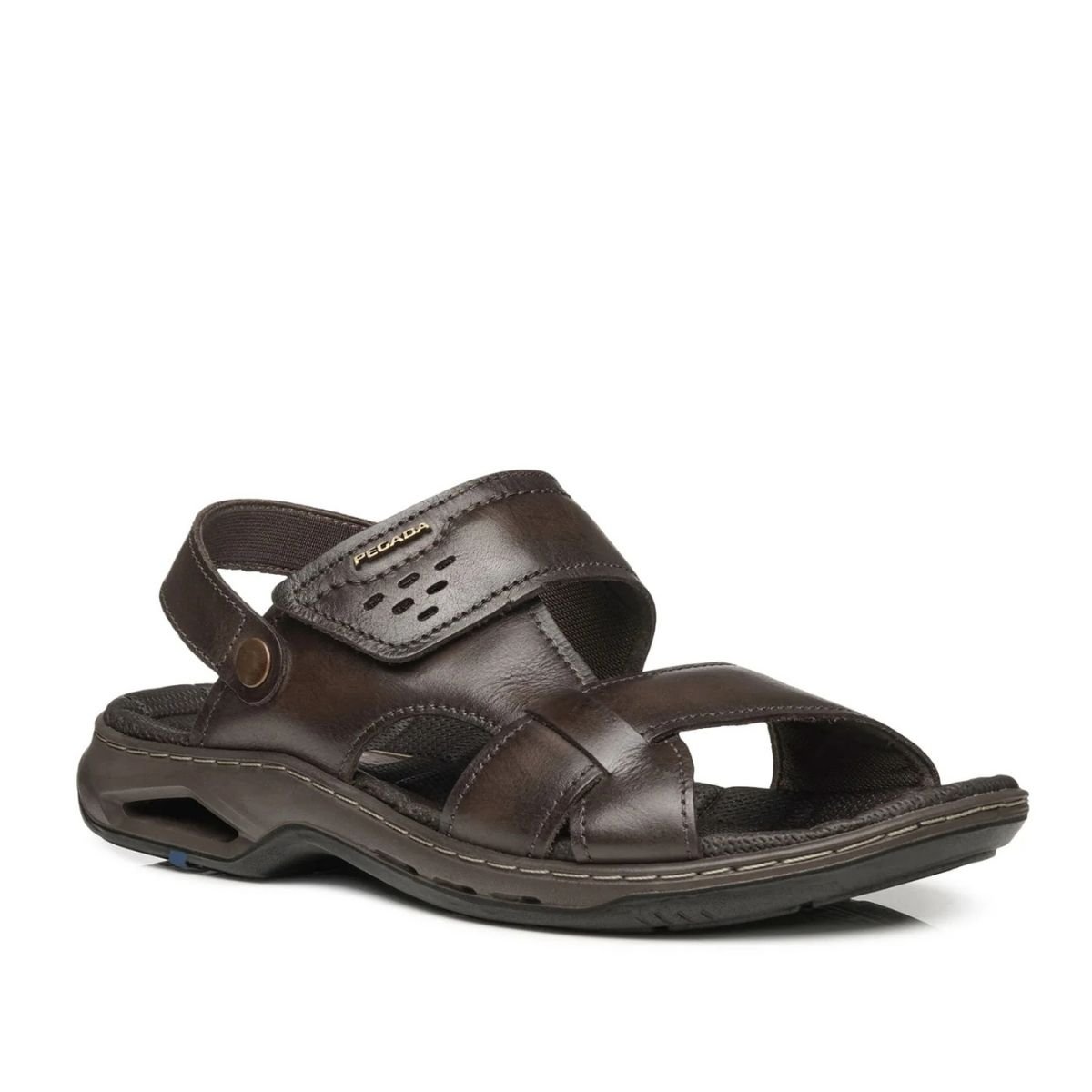 Sandalia Pegada Masculino Conforto e Estilo Marrom