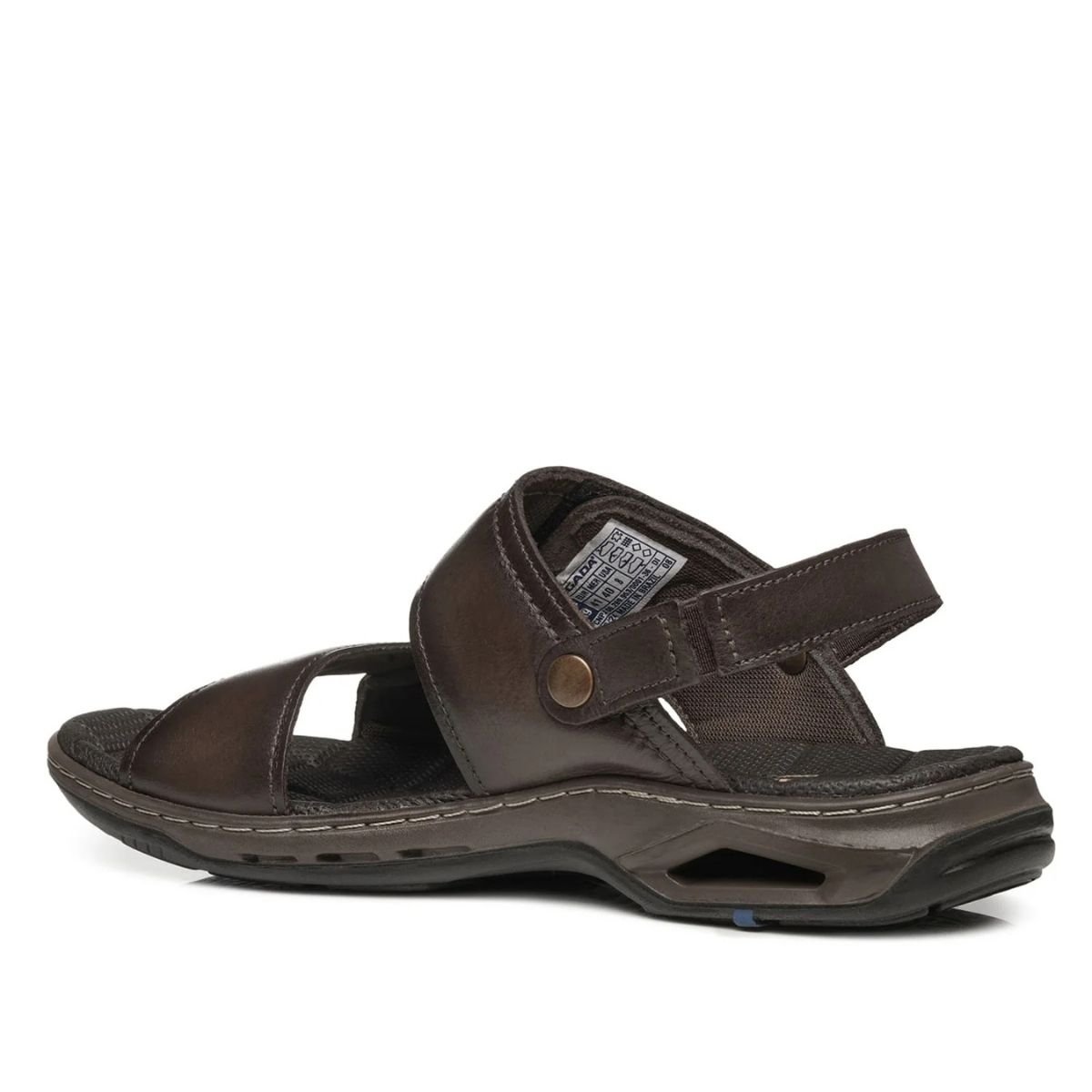 Sandalia Pegada Masculino Conforto e Estilo Marrom Marrom 3