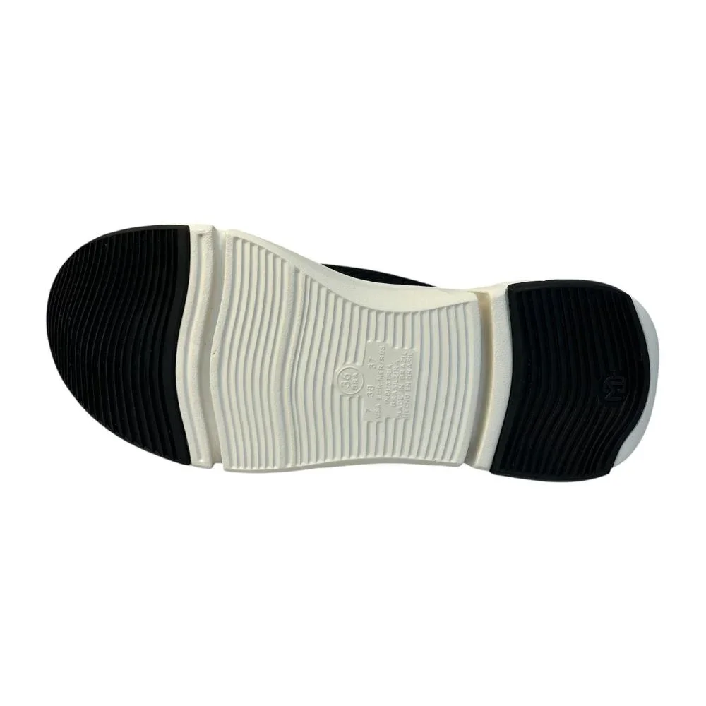 Modare Tenis Knit Preto Conforto e Estilo Preto 4