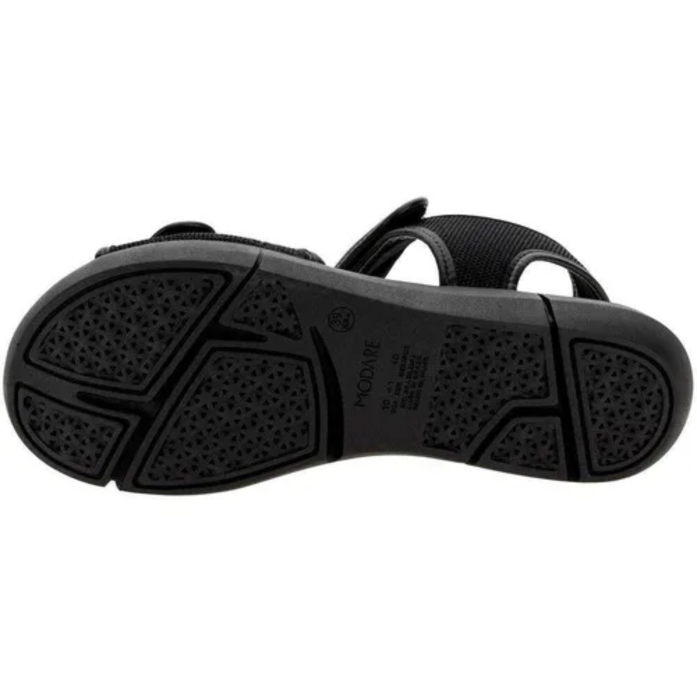 Sandalia Feminina Modare Comfort Nylon Tech Preta 7142118 Preto 7