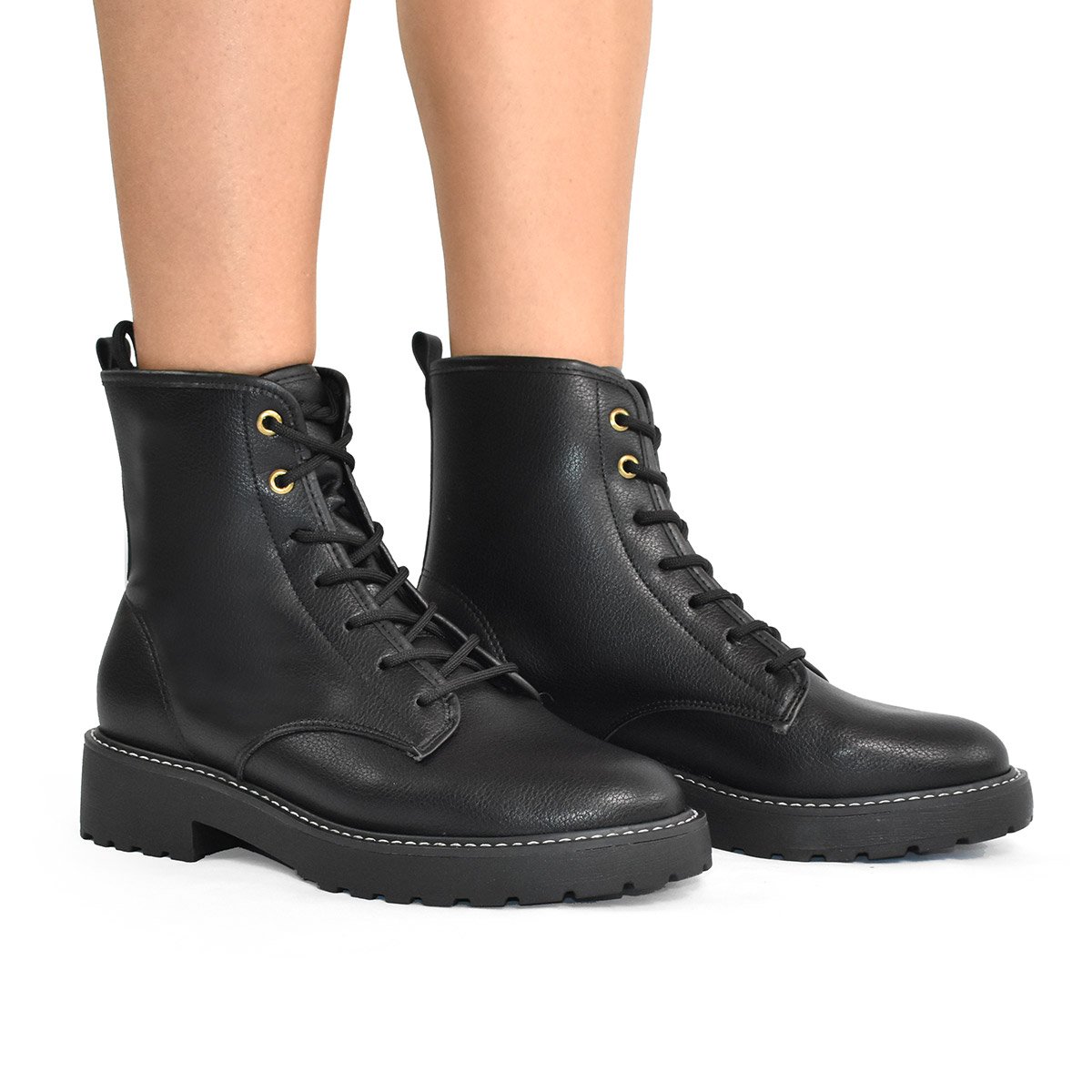 Coturno Vizzano Napa Tratorado Salto Bloco Baixo Feminino Preto 2