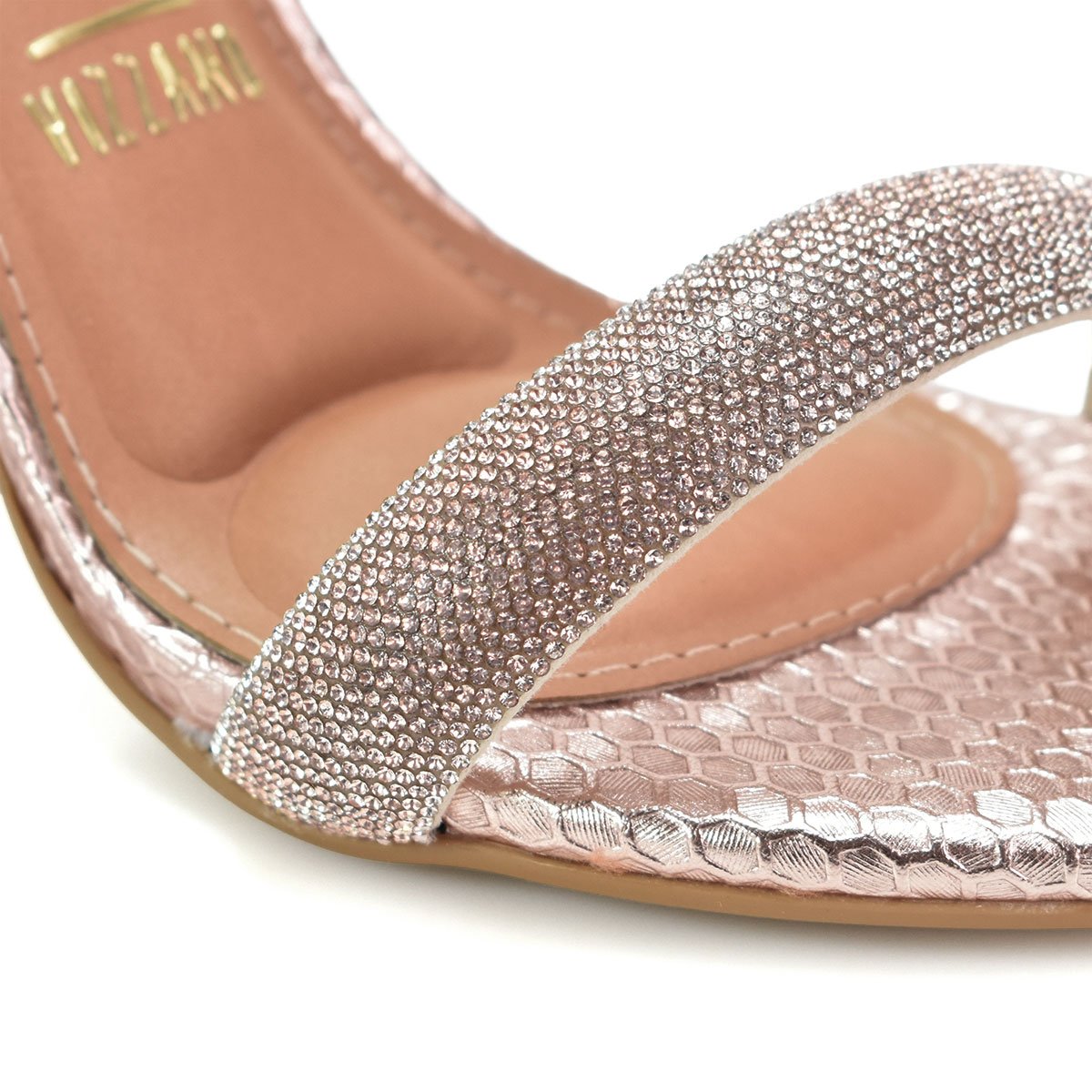Sandalia Vizzano Ouro Rosado Elegancia Moderna Dourado 5