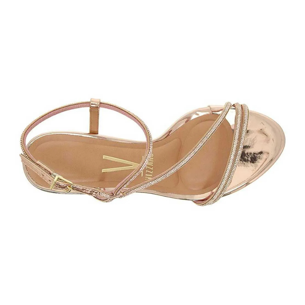 Sandalia Vizzano Ouro Rosado Brilho e Elegancia Ouro/Rosado 3