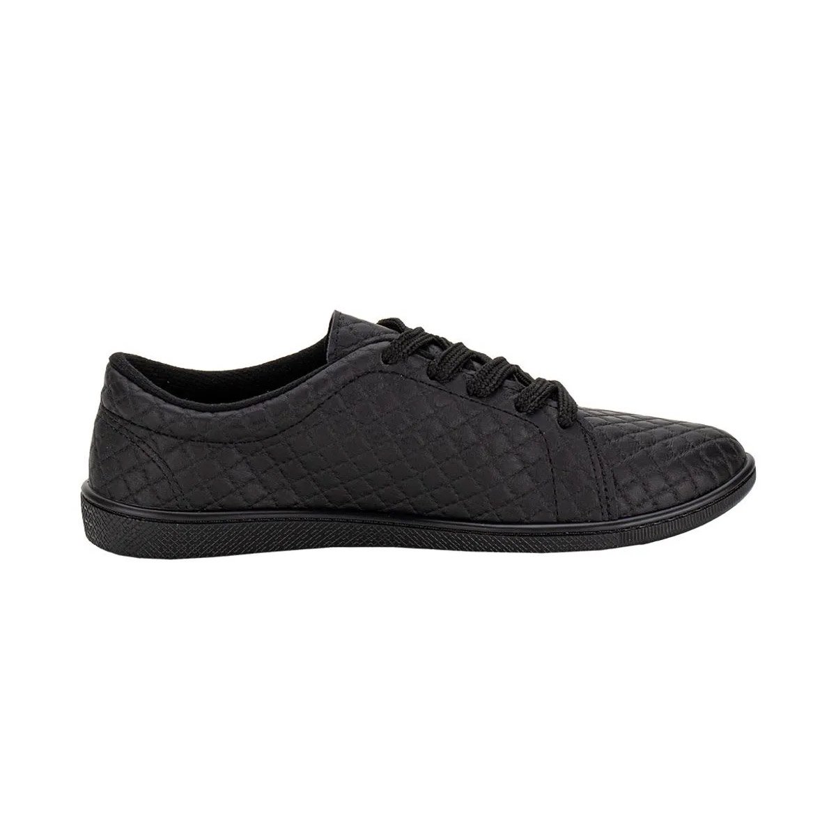 Moleca Tenis Napa Sardenha Preto Conforto e Estilo Preto 4