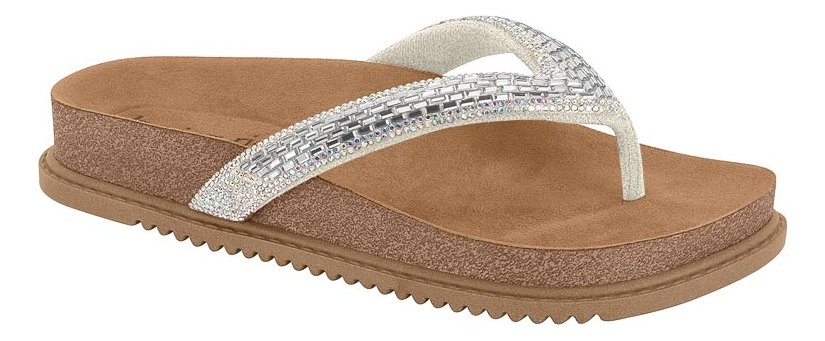 Tamanco Beira Rio Aurora Boreal Conforto Casual Aurora Boreal 1