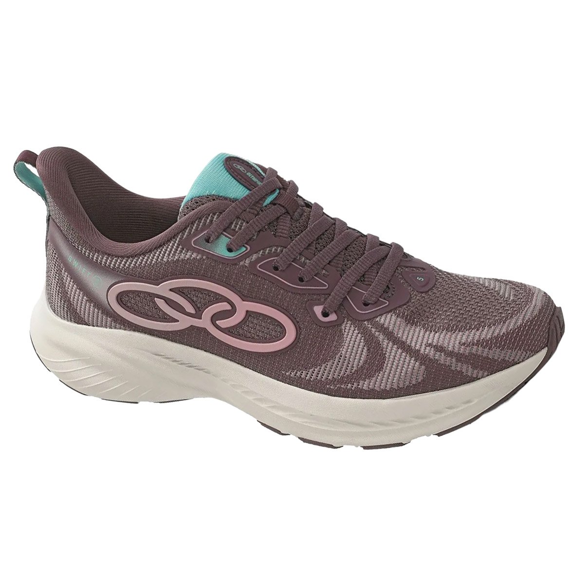 Tenis Olympikus Feminino Swift 5 Esportivo Corrida Ameixa Ameixa 1