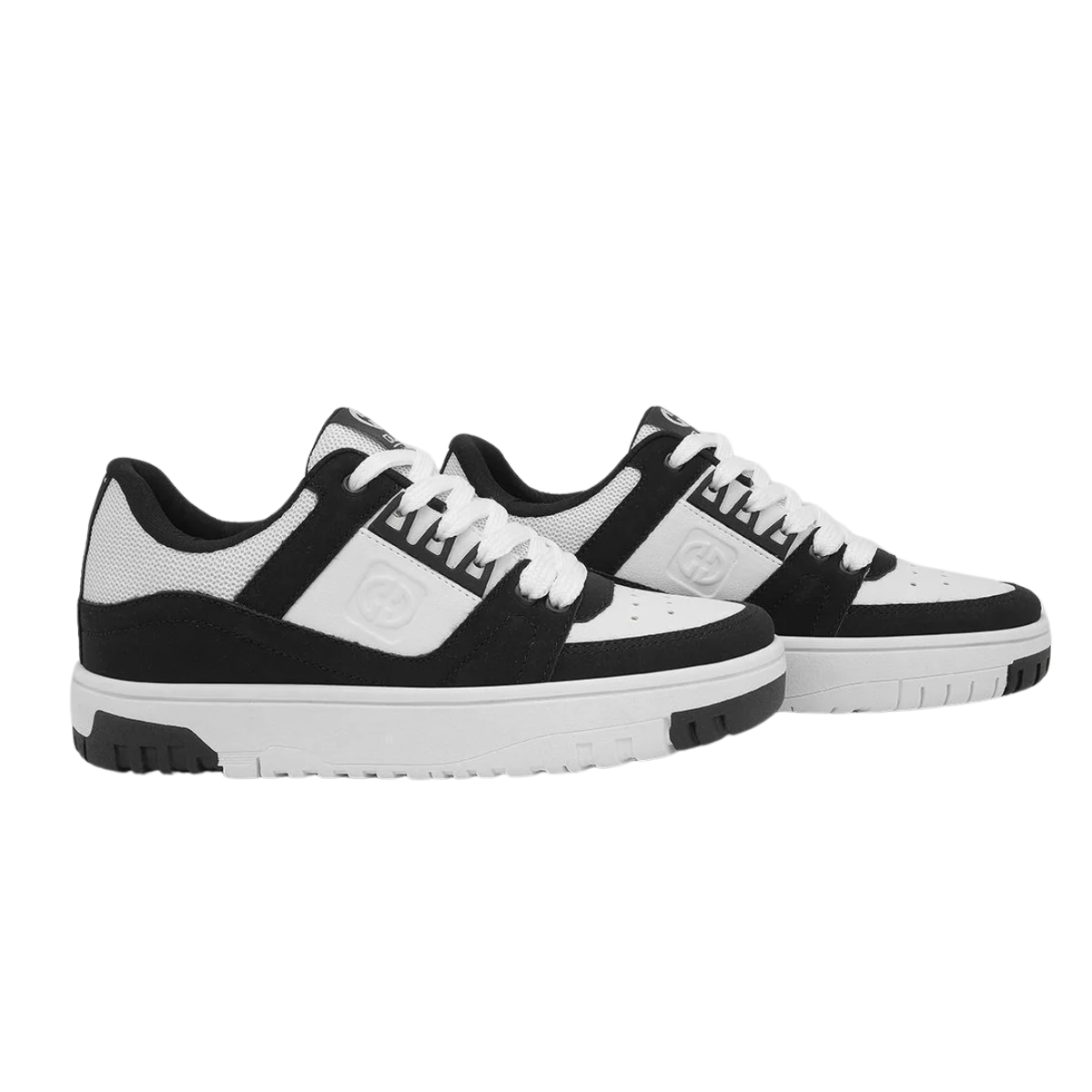 Ollie Rocky Tenis Masculino Preto Conforto e Estilo Preto/Branco 2