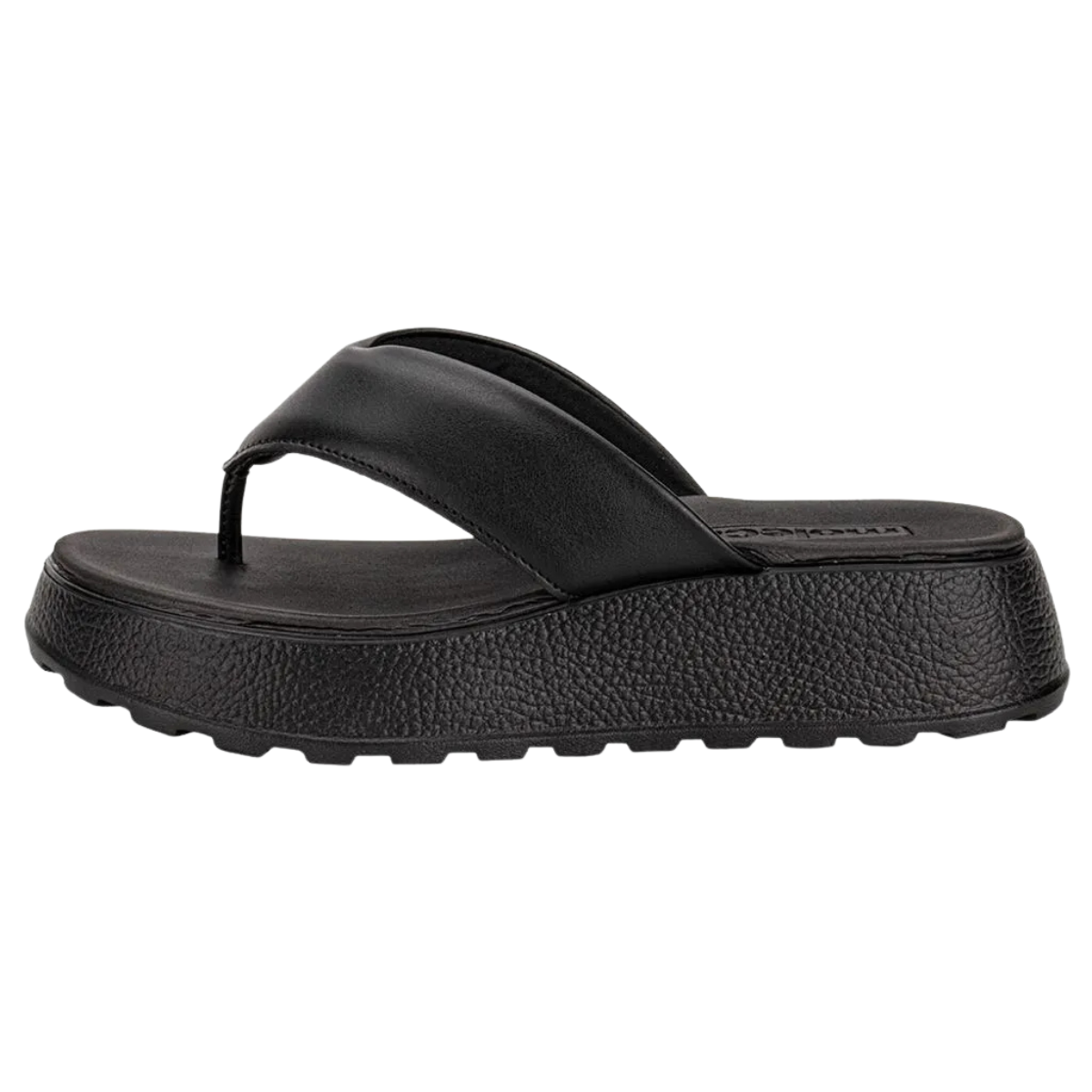 Tamanco Moleca Napa Pele Preto Conforto e Estilo Preto 2