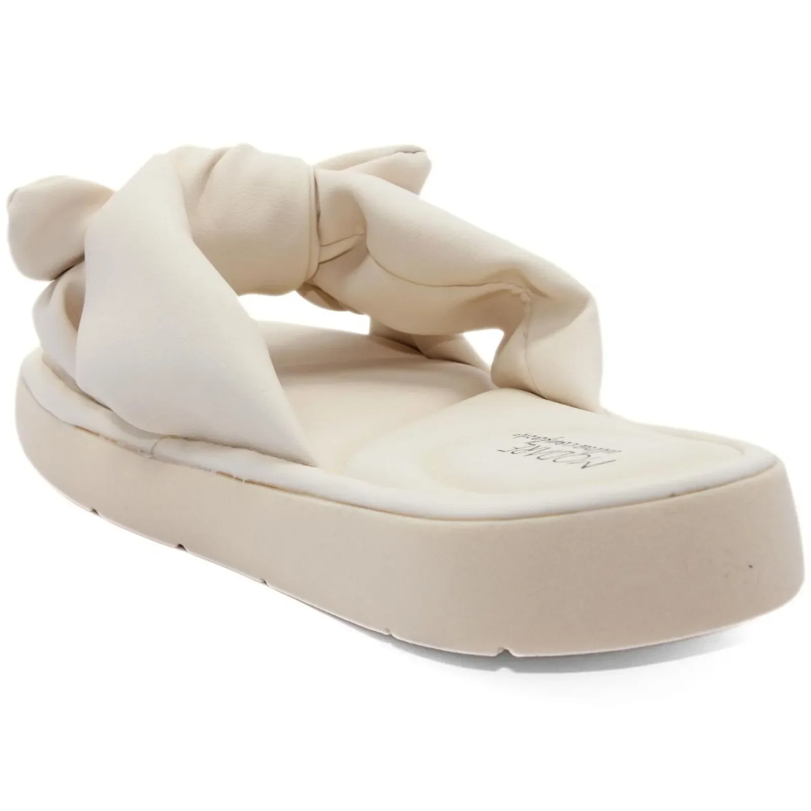 Tamanco Modare Napa Micro Perfuros Branco Elegancia Conforto Off White 2