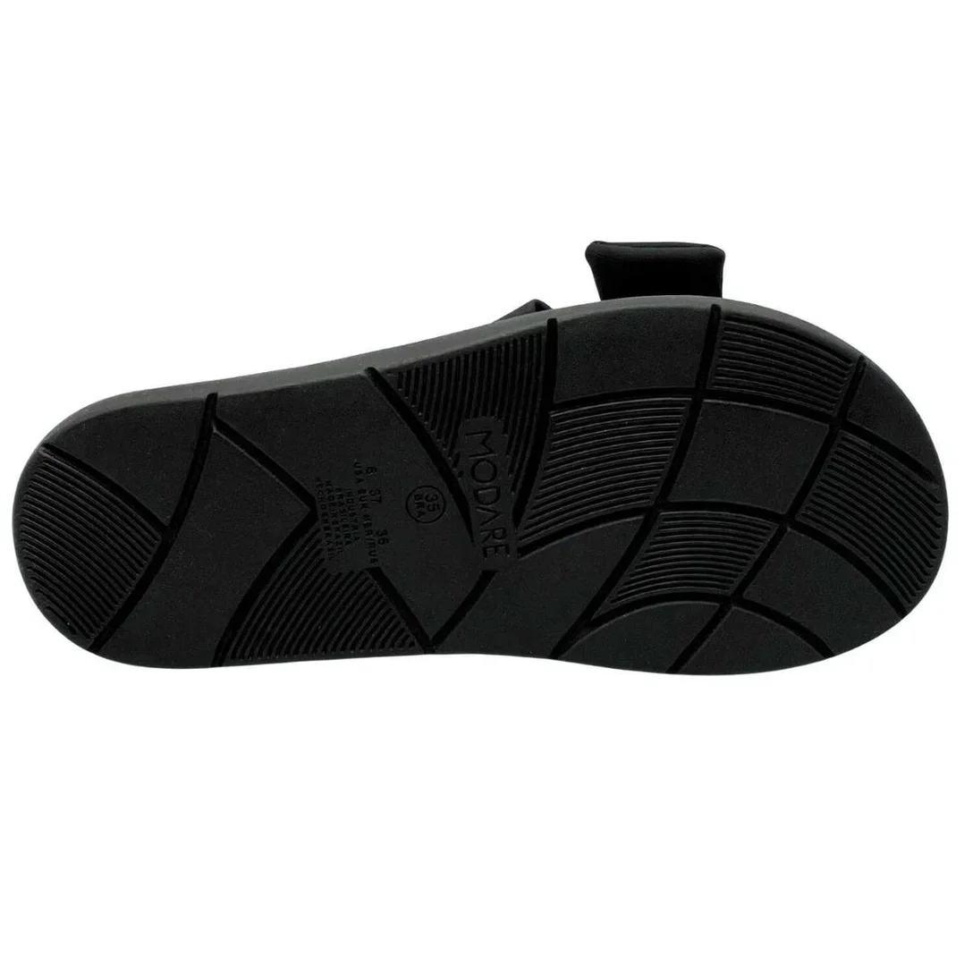 Tamanco Modare Napa Micro Perfurado Elegancia e Conforto Preto 5