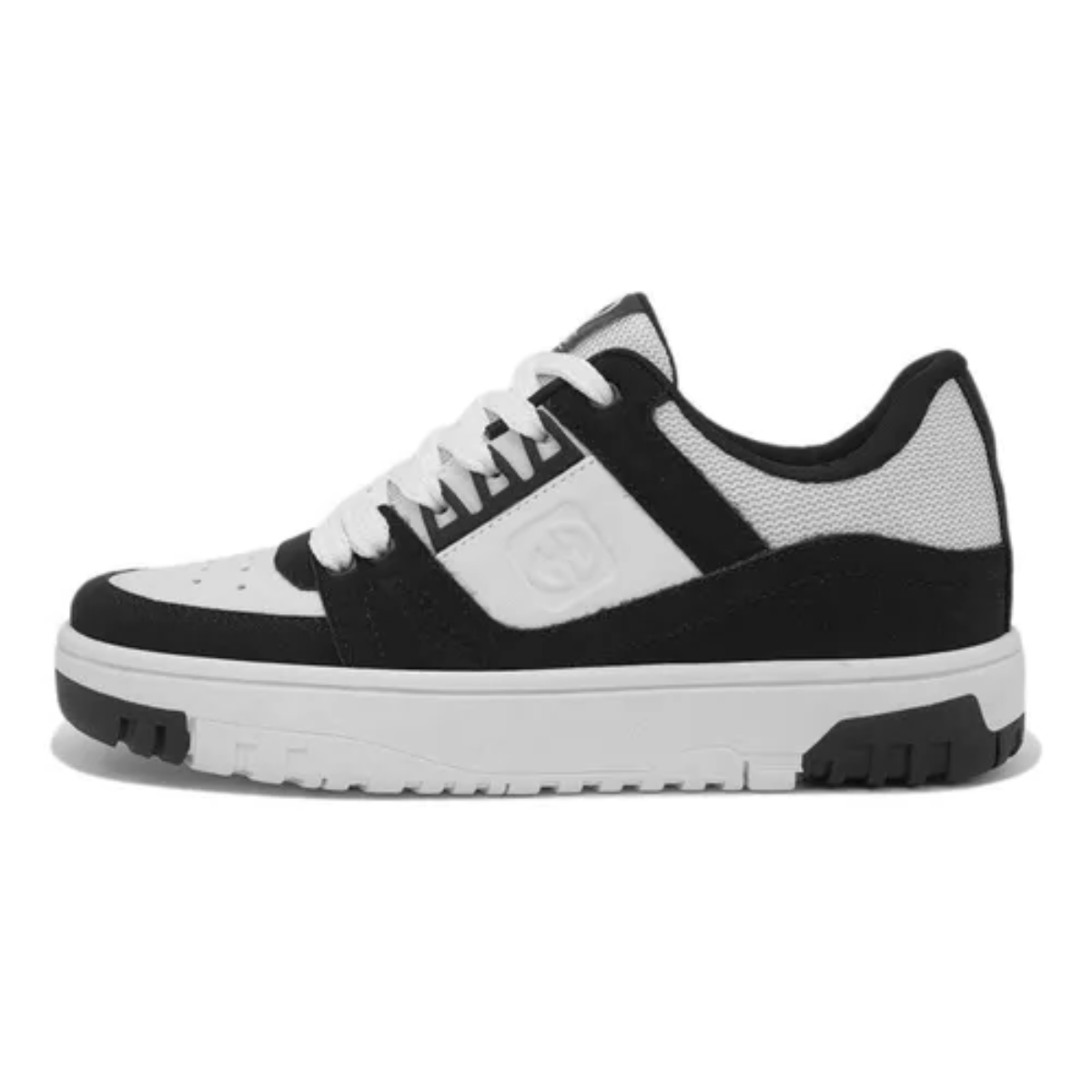 Tenis Infantil Ollie Rocky Preto e Branco Confortavel Branco/Preto 5