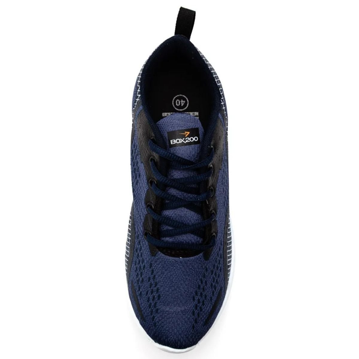 Tenis Box 200 Preto Masculino Conforto e Performance Esportiva Azul Marinho 4