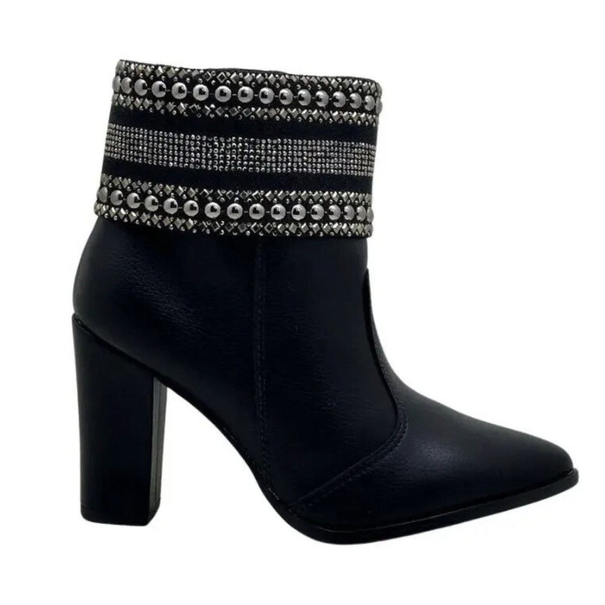 Bota Beira Rio Napa Elegante Preto Preto 2