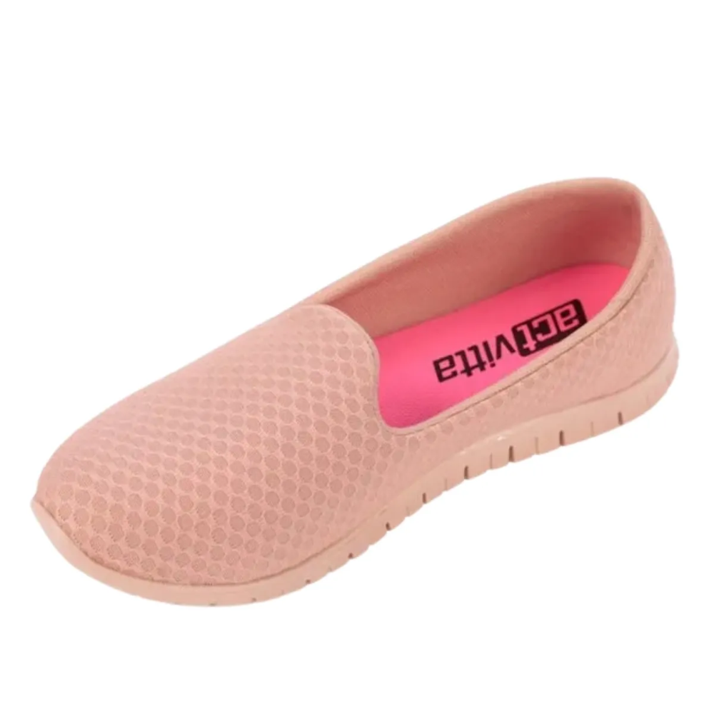 Tenis Activitta Feminino Lycra Calce Facil Rosa Rosa 3
