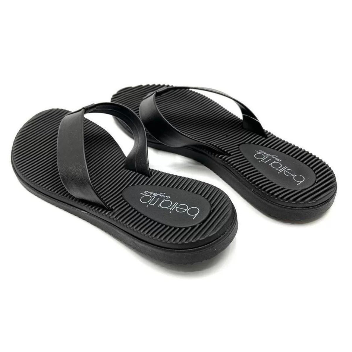 Chinelo Feminino Beira Rio Preto Conforto e Estilo Preto 3