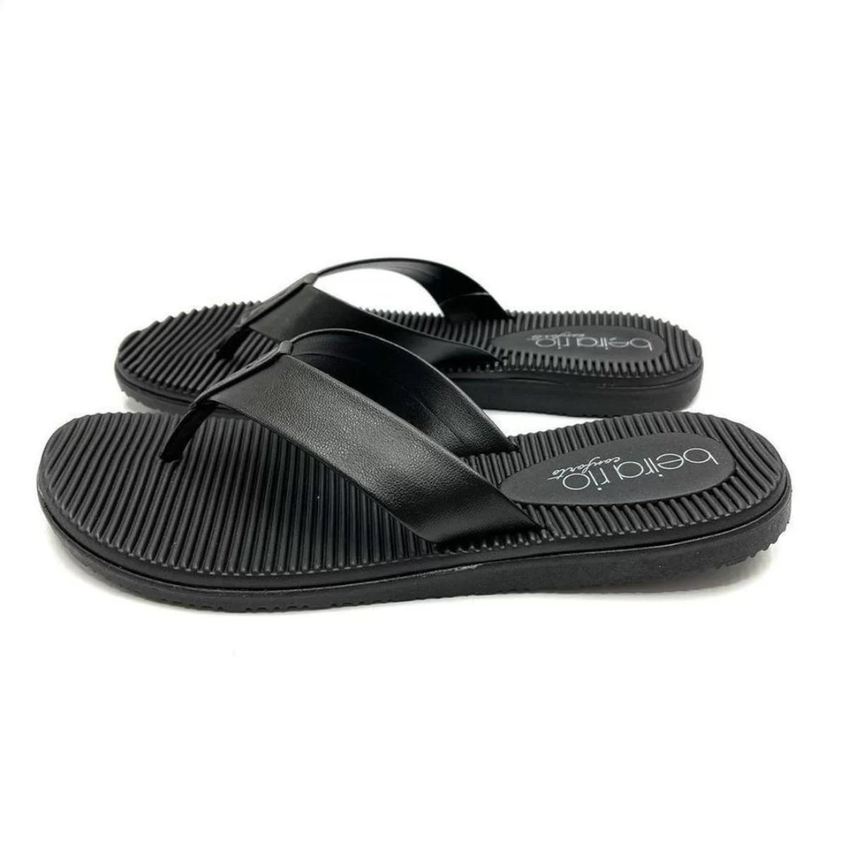 Chinelo Feminino Beira Rio Preto Conforto e Estilo Preto 5