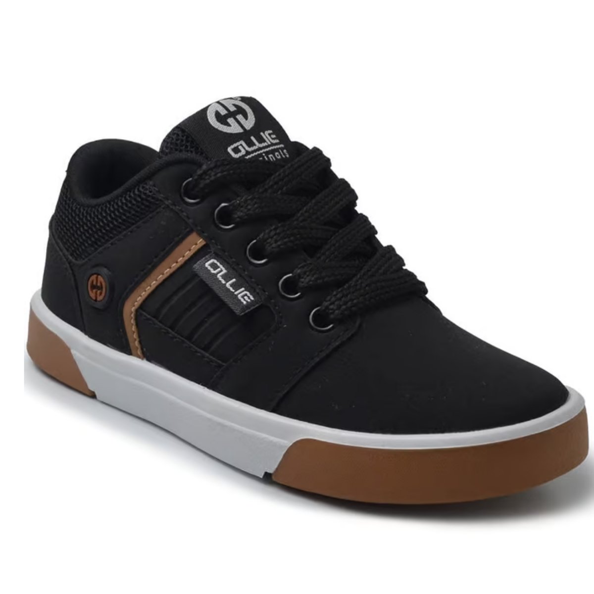 Tenis Infantil Ollie Monster 3 Preto com Design Estiloso Preto 2