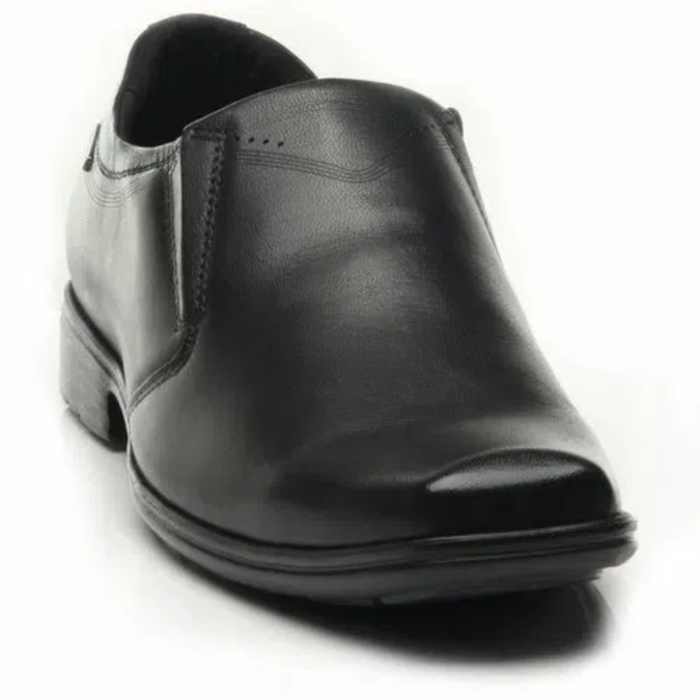 Sapato Masculino Pegada Social Couro Preto Levitech 122318 Preto 3