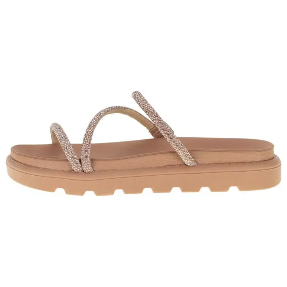 Papete Feminino Vizzano Ouro Rosado Pedraria Casual Ouro/Rosado 4