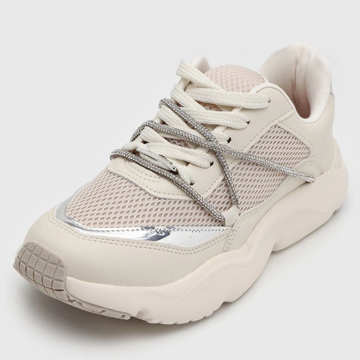 Vizzano Tenis Off Prata Conforto e Estilo Off White 3