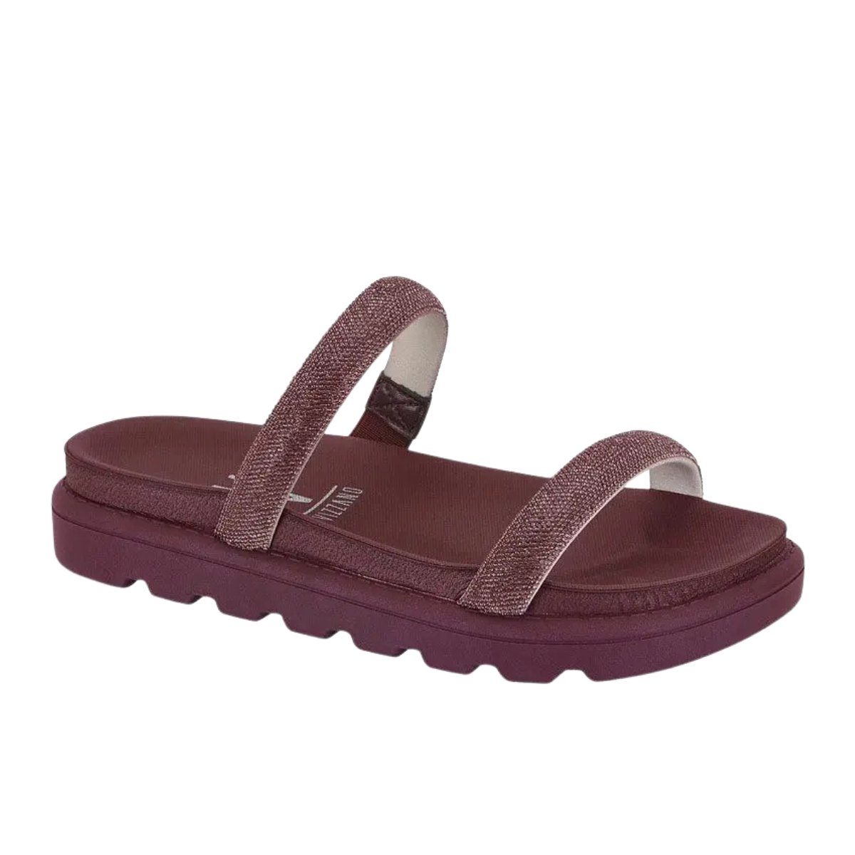 Tamanco Vizzano Pedraria Vinho Elegancia