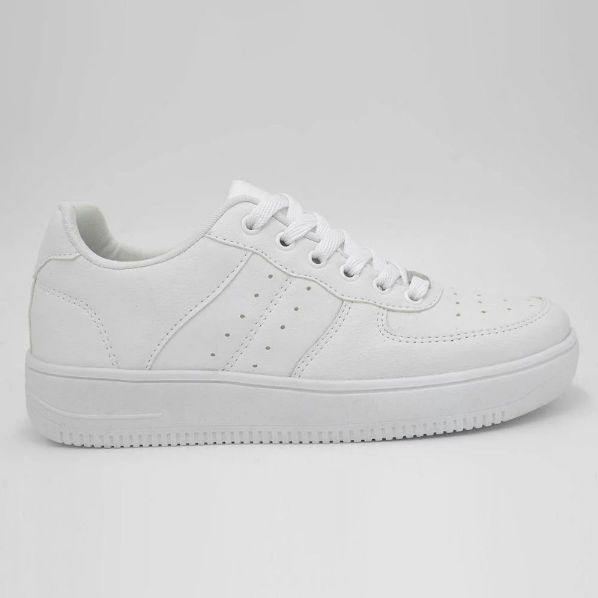 Ollie Kings Tenis Masculino Branco Confortavel Estilo Diario Branco 2