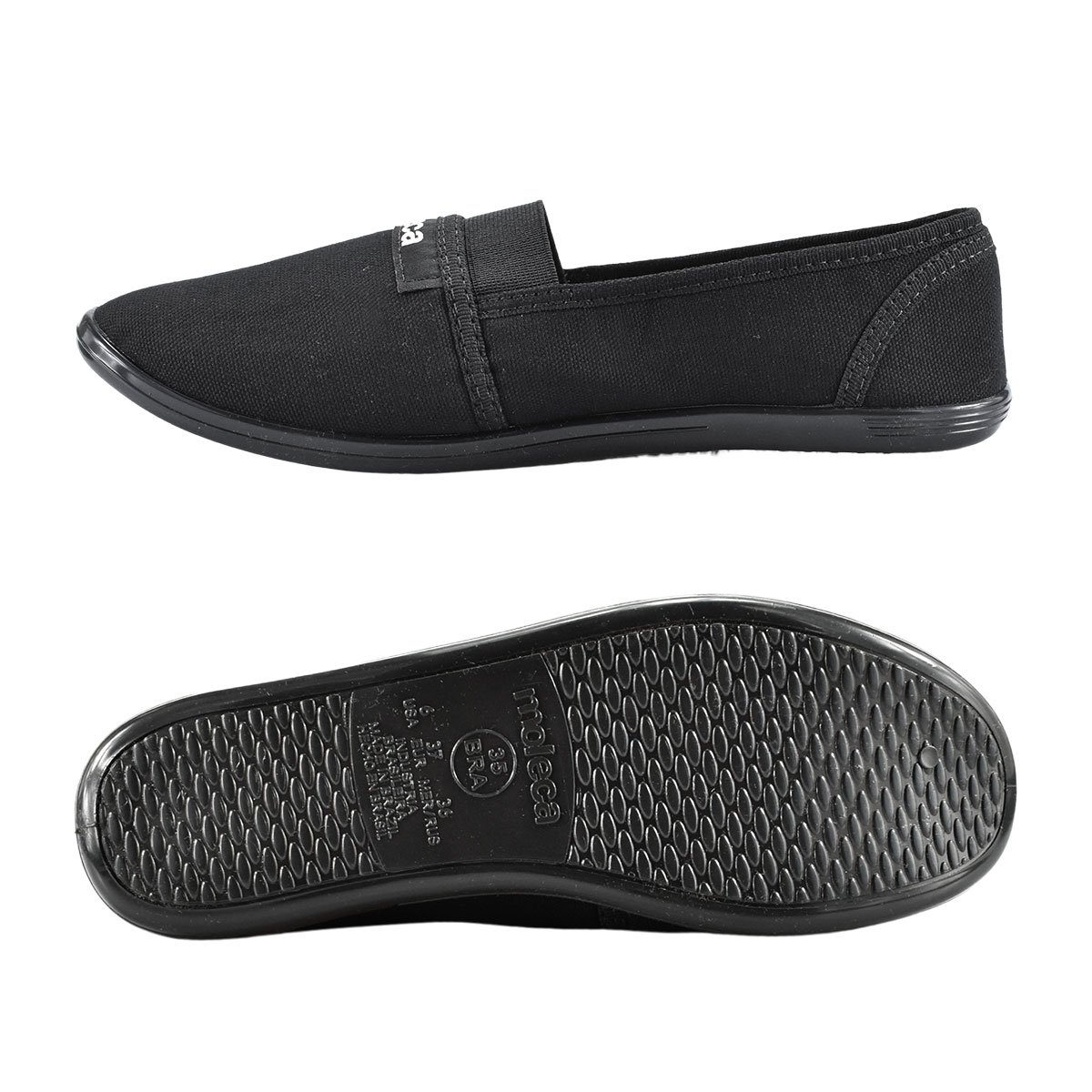 Sapatilha Classica Moleca 52059 Preto 5