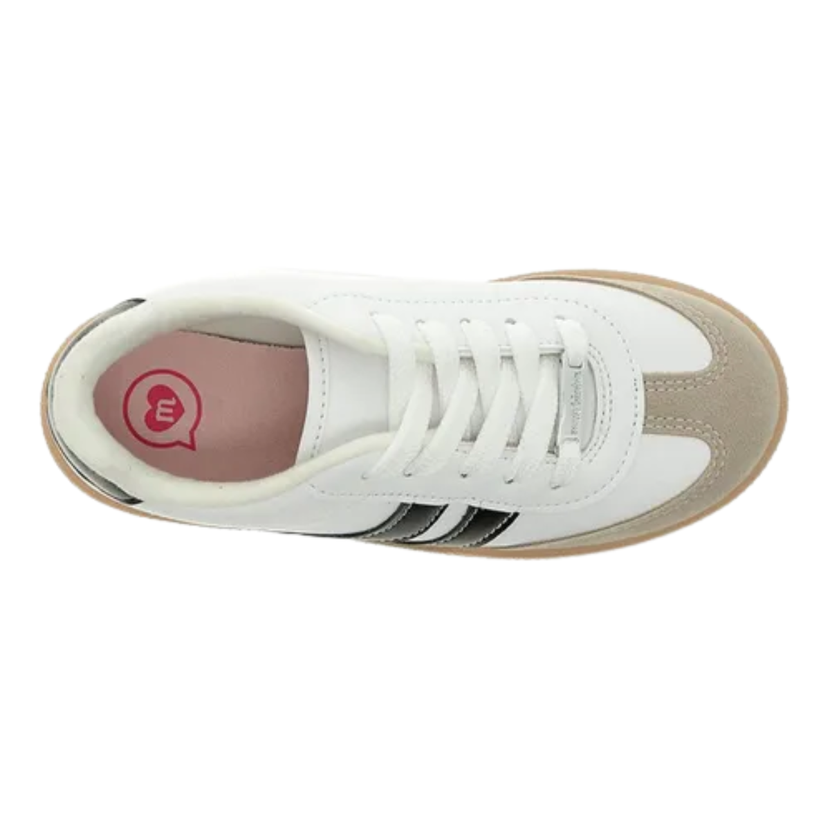 Tenis Molekinha Branco e Preto Conforto e Estilo Branco/Preto 4