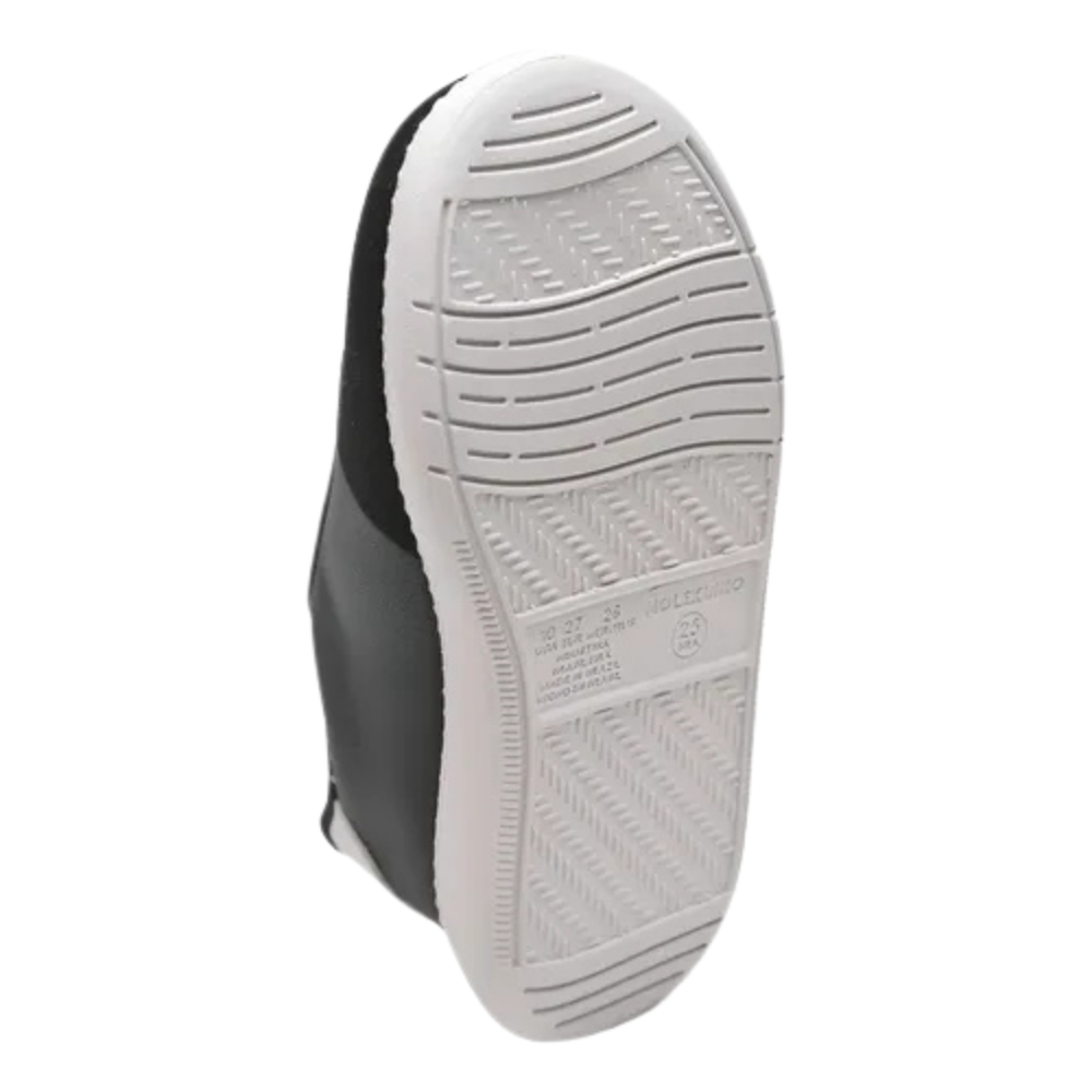 Tenis Infantil Molekinho Masculino Casual Preto Branco Preto/Branco 6