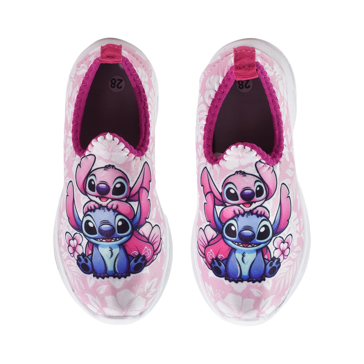 Tenis Infantil Led Botinho Dia a dia Rosa Rosa 4