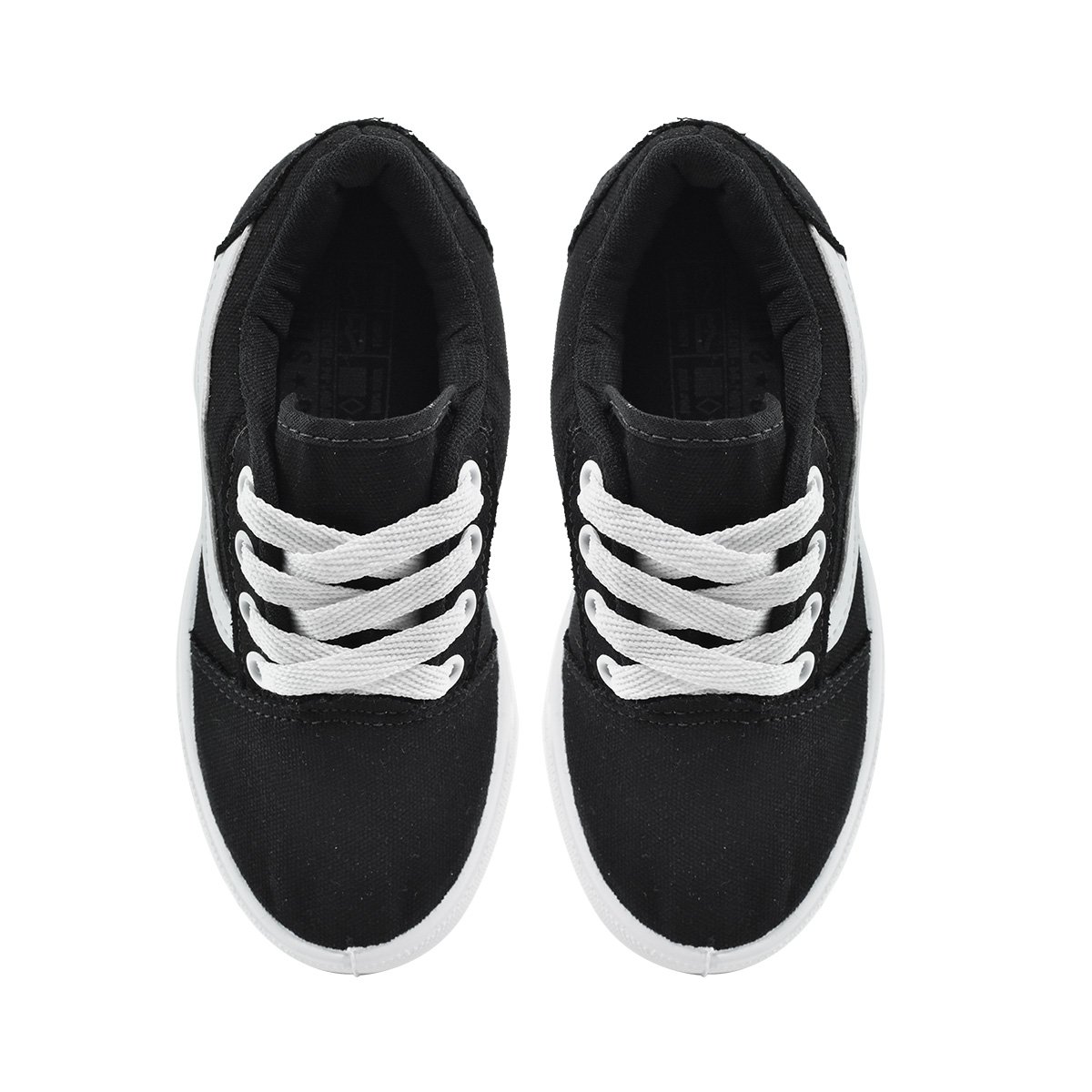 Tenis Infantil Preto Botinho Macio Moderno Moda S268     Preto 3