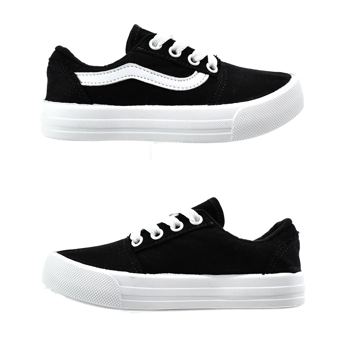 Tenis Infantil Preto Botinho Macio Moderno Moda S268     Preto 4