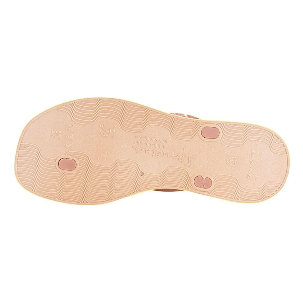 Chinelo Ipanema Glow Feminino Rosa  27398   Bege 5