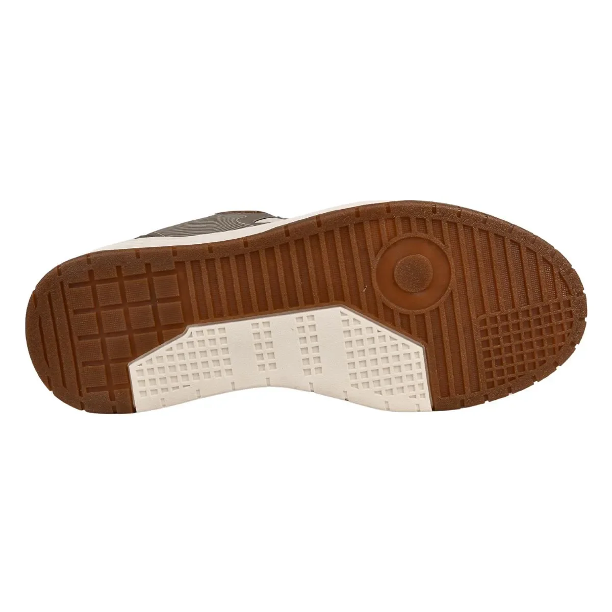 Tenis Logus Masculino Champanhe Rato Casual  Solado Alto Bege/Cinza 5